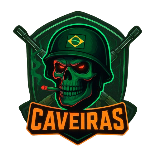 Caveiras logo